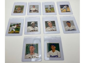 Estate Fresh Lot Of (10) 1950 Bowman Baseball Cards