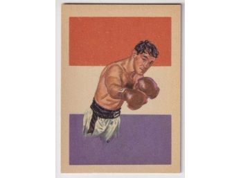 1956 Gum Products Inc. Adventure #44 Rocky Marciano