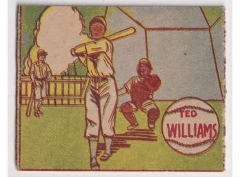 1943 MP&co Ted Williams White Back