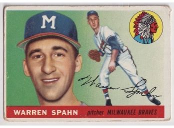 1952 Topps #31 Warren Spahn