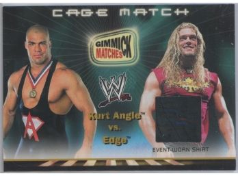 2002 Fleer WWF Edge/ Kurt Angle Relic