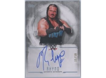 2017 Topps Undisputed Rhyno Auto /50