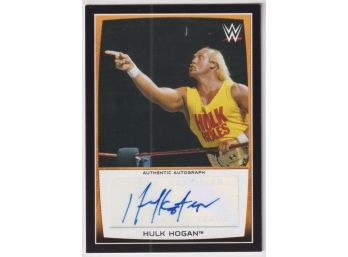 2015 Topps WWE Hulk Hogan Autograph