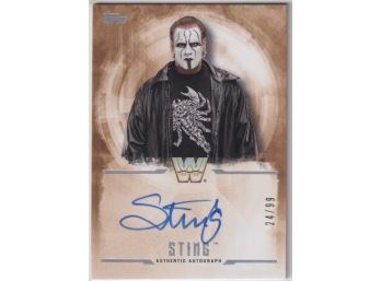 2017 Topps Undisputed Sting On Card Auto /99