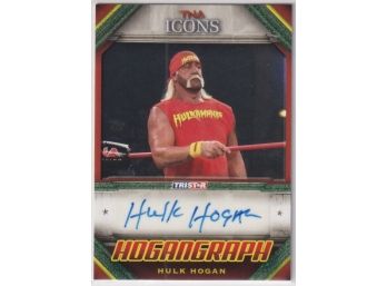 2010 Tristar TNA Icons Hulk Hogan Autograph /25