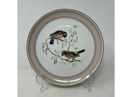 Vintage Haviland Limoges Chardonneret Et Geai Plate W/ Birds