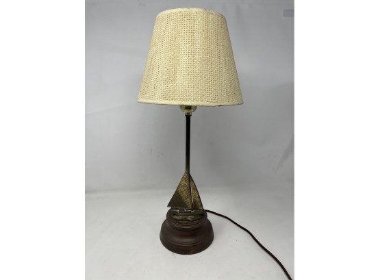 Vintage Sailboat Desk Lamp