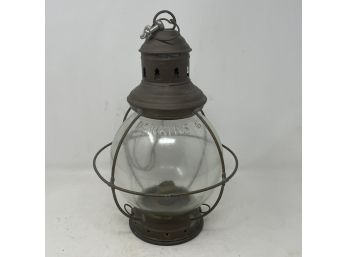 Vintage Perkins #6 Nautical Lantern