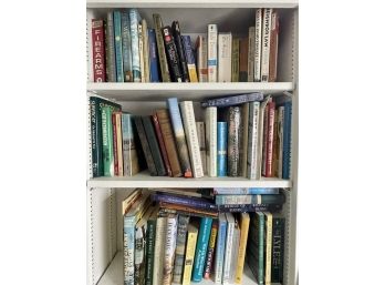 Large Collection Of Books With Varying Subjects