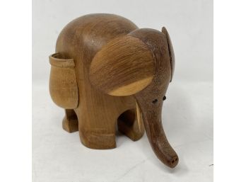 Mid Century Modern Elephant Made Of Redwood In California