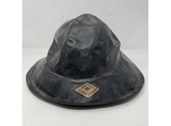 Vintage Sou'Easter Fishing Hat Kaufman Black Diamond