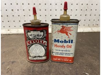 Vintage Oil Tins