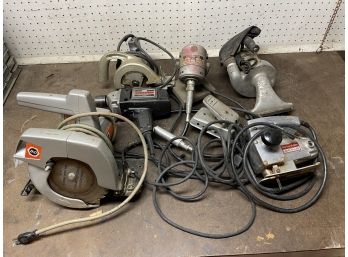 Vintage Collection Of Misc. Power Tools