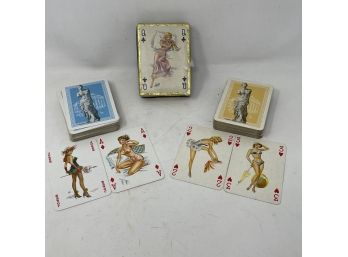 Lot Of Vintage PIN UP Playing Cards
