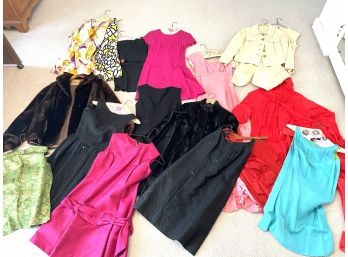 Collection Of Womens Vintage Clothing As Pictured
