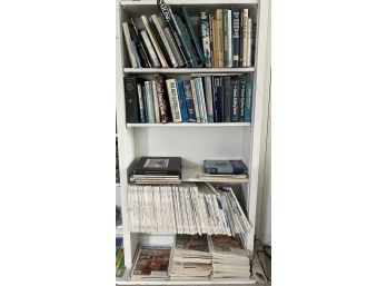 Large Collection Of Books And Magazines - Many With A Nautical Theme