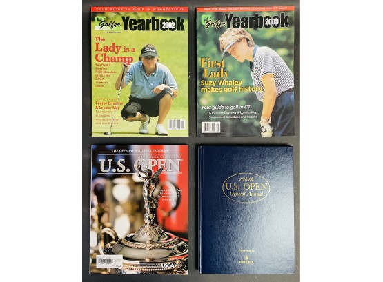Collection Of Golf Yearbooks / Magazines In Good Condition