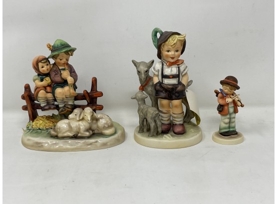 Pair Of Hummel Goebel Figures All Marked W. Germany