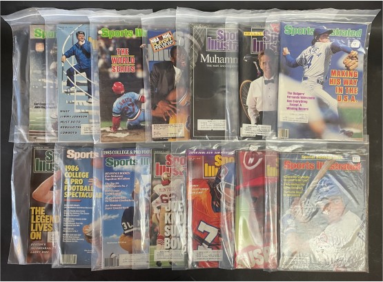 Collection Of Sports Illustrated Magazines In Good Condition (4)