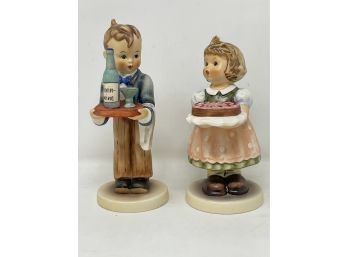 Pair Of Goebel Hummel Figures Marked W. Germany