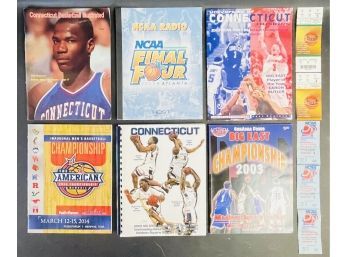 Lot Of UCONN Sports Collectibles