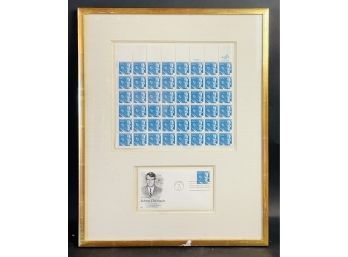 Framed Robert Kennedy Collector Stamps