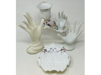 Vintage Collection Of Porcelain Hands