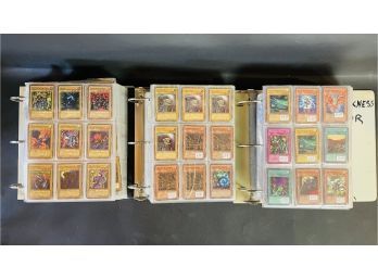 Estate Fresh Collection Of Yu-Gi-Oh Cards In Binders