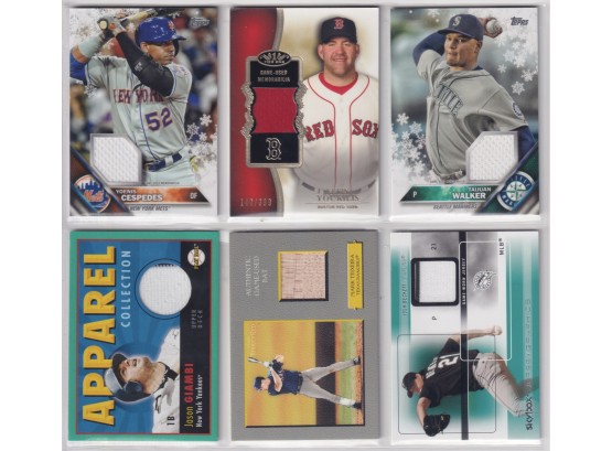 Baseball Game Used Relic Lot