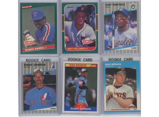 1980s/90s Baseball Rookie Lot