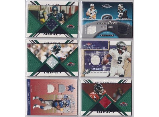 Football Game Used Relic Lot