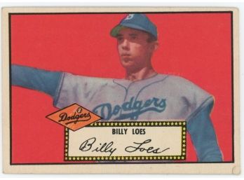 1952 Topps Billy Loes
