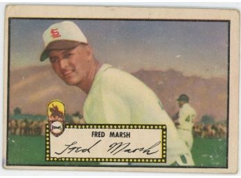 1952 Topps #8 Fred Marsh