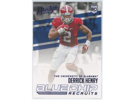 2016 Prestige Blue Chip Recruits Derrick Henry Rookie