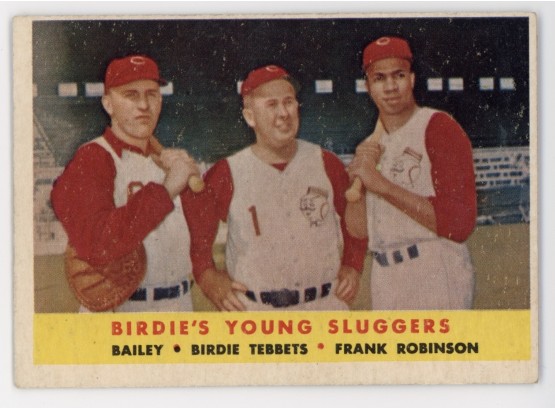 1958 Topps Birdies Young Sluggers W/ Frank Robinson