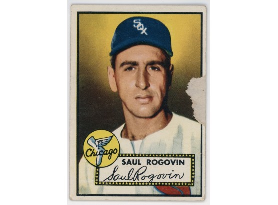 1952 Topps #159 Saul Rogovin