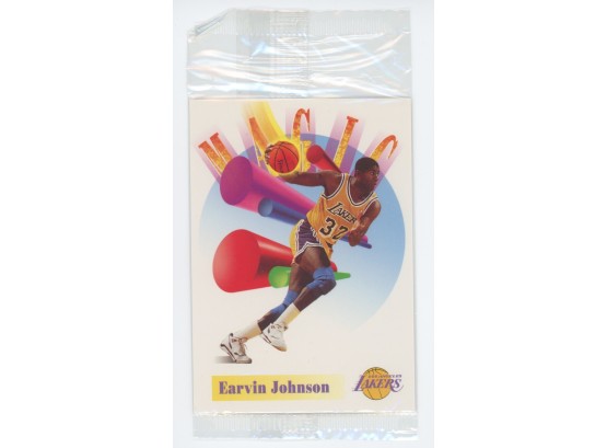 1991 Skybox Promo Magic Johnson Sealed In Wrapper