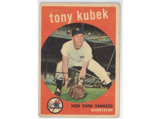 1959 Topps #505 Tony Kubek