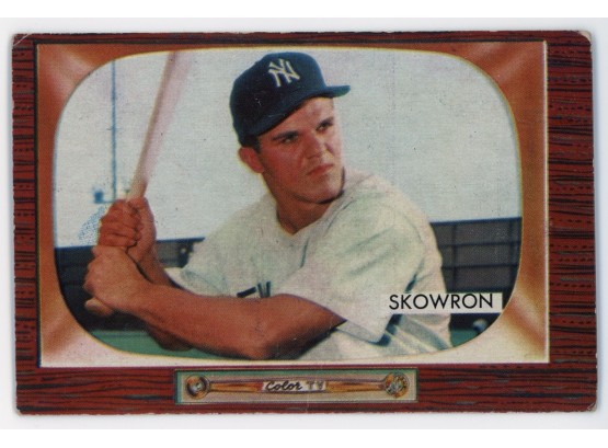 1955 Bowman Bill 'Moose' Skowron Second Year