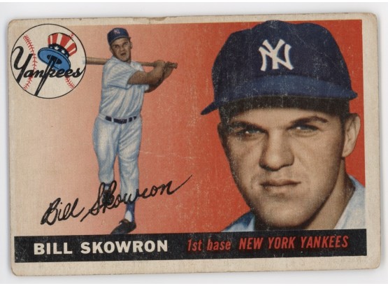 1955 Topps Bill 'Moose' Skowron Second Year