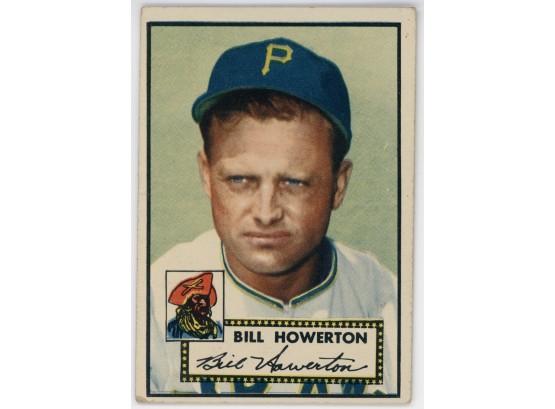 1952 Topps #167 Bill Howerton