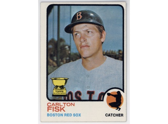 1973 Topps Carlton Fisk Rookie Cup