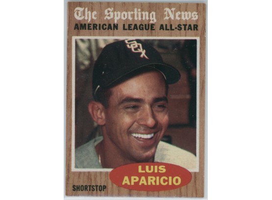 1962 Topps Luis Aparicio All Star