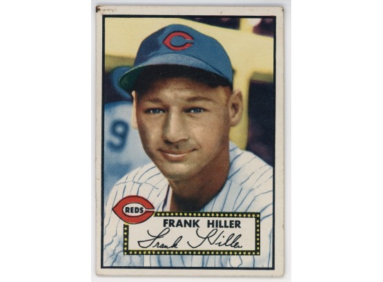1952 Topps #156 Frank Hiller