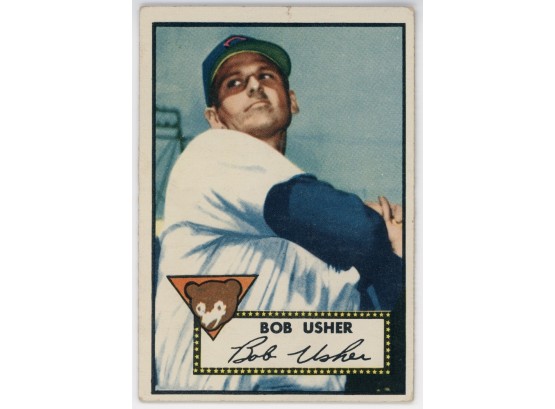 1952 Topps #157 Bob Usher