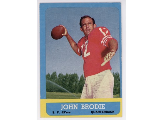 1963 Topps John Brodie