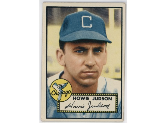 1952 Topps #169 Howie Judson