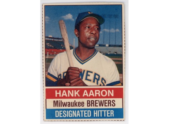 1976 Hostess Hank Aaron