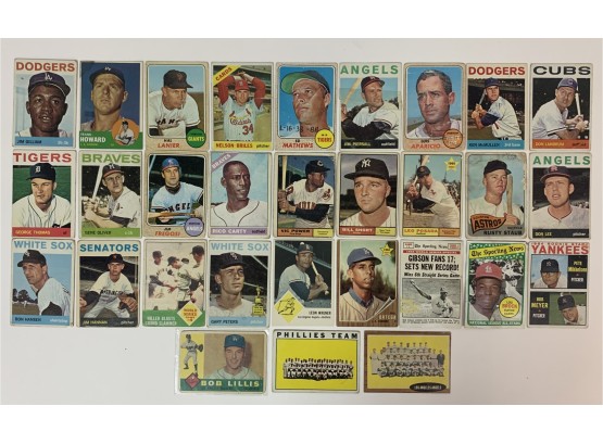 Estate Fresh 30 Card Vintage Baseball Lot