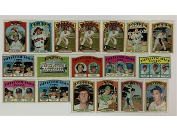 (18) 172 Topps Lot W/ High Numbers!